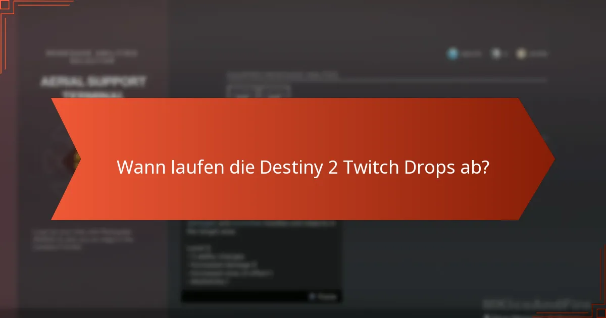 Wie kann ich an den Destiny 2 Twitch Drops-Events teilnehmen?