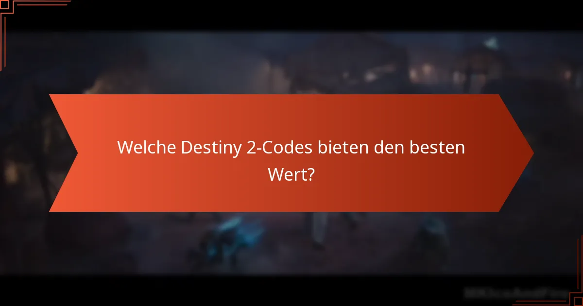 Wo können Spieler Destiny 2-Codes finden?