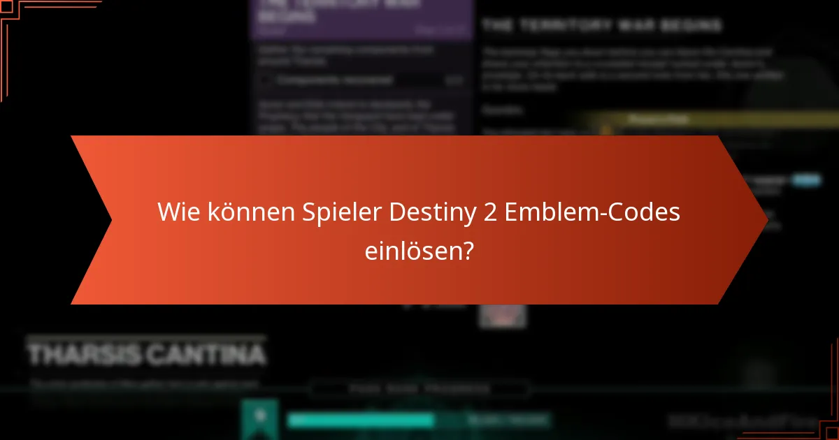 Wie funktionieren Community-Giveaways für Destiny 2 Embleme?
